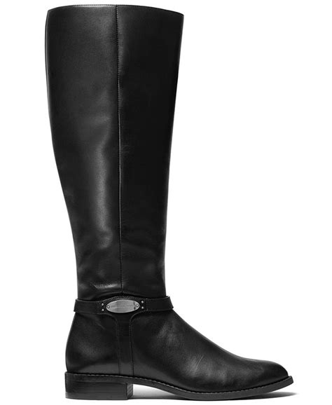 michael michael kors finley leather riding boots|Finley Leather Ankle Boot .